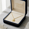 18k Gold Star Dot Necklace