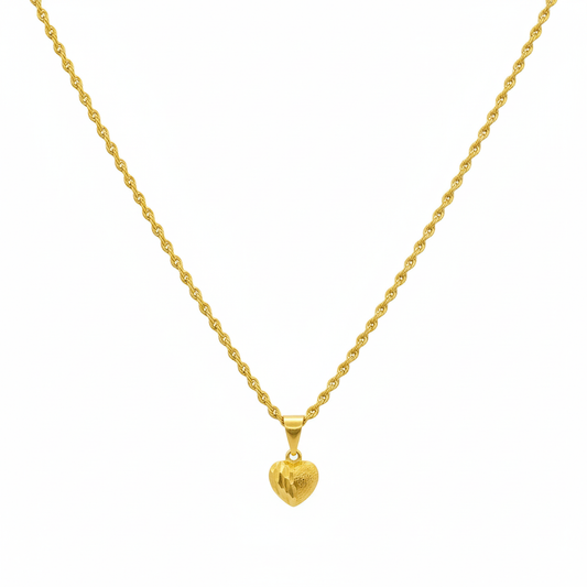 18k Gold Courage Necklace