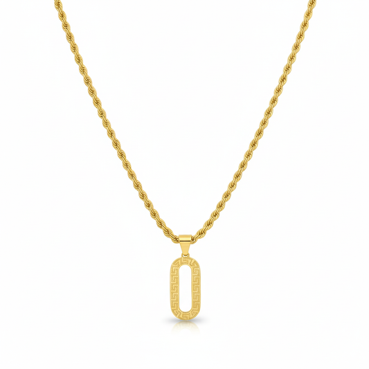 18K Real Gold Inspired Design Necklace