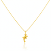 18K Real Gold Dolphine Necklace