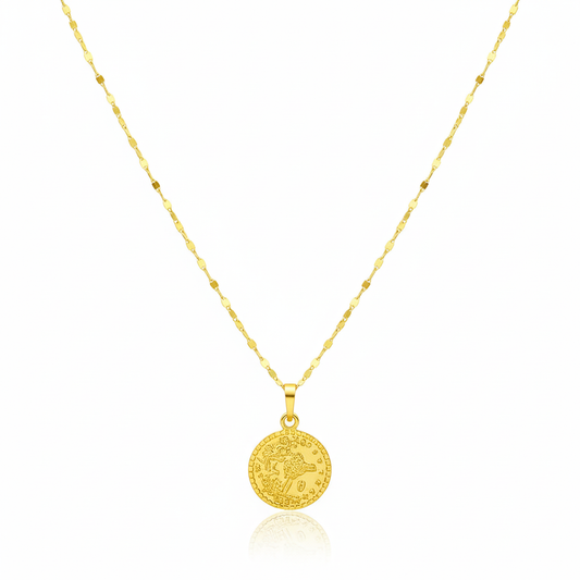 18K Real Gold Life of Tree Necklace