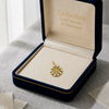 18k Flower with Zircon Stone Pendant