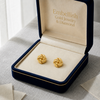 18k Gold Cinnamon Earrings