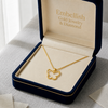 18K Real Saudi Gold Butterfly Rope Chain