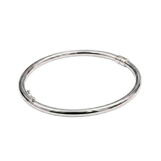white Gold bracelet on a white background