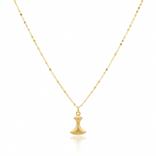 18K Real Gold Tif Necklace