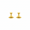 18K Real Gold Tif Earrings