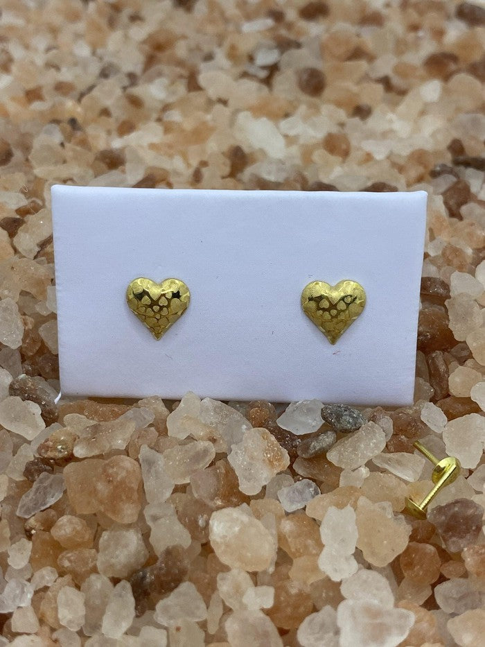 18 Karat Real Gold Earring 1.20