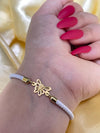18K Real Gold Butterfly lucky charm bracelet - Embellish Gold