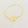 18K Real Gold Tweety Kids Bracelet