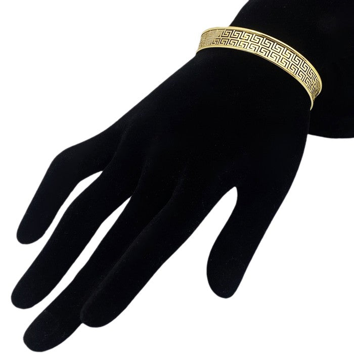 18K Real Gold Double Layer Versace Bangle