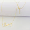 18K Real Gold Queen Necklace