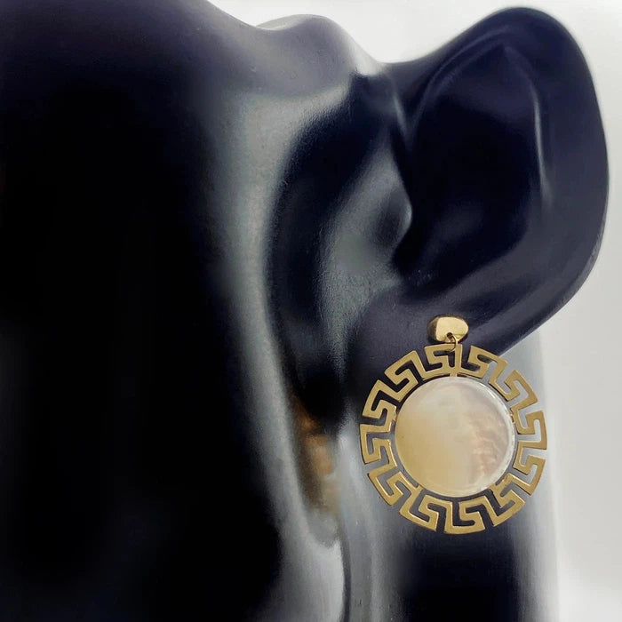 Versace Stone Earrings