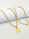 Jesus 18K Gold Necklace - Embellish Gold