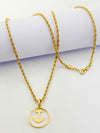 18K Real Gold Anchor Necklace - Embellish Gold
