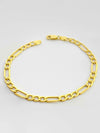 18k Gold Figaro Bracelet