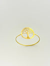18K Real Gold Life of tree Ring - Embellish Gold