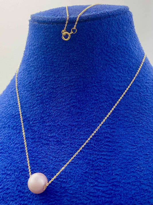 18k gold Fresh Pearl Necklace - Embellish Gold