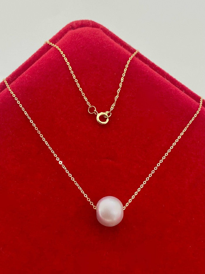 18k gold Fresh Pearl Necklace - Embellish Gold
