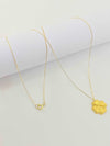 18K Gold Flower necklace - Embellish Gold