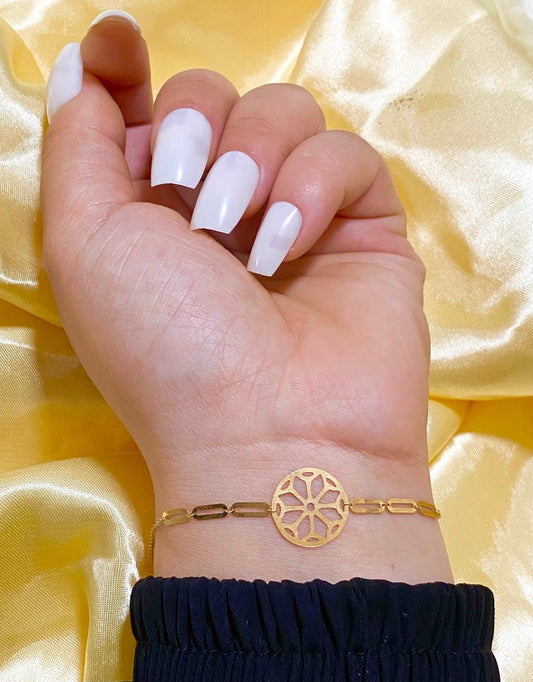 18K Real Gold Sun with paper clip - Embellish Gold