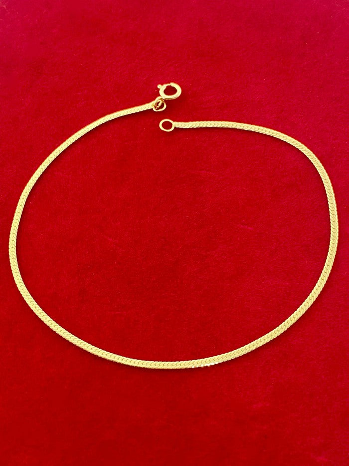 18K Real Gold Snake Bracelet - Embellish Gold