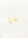 18k Real Gold Baby Butterfly Earrings - Embellish Gold