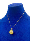 18k Real Gold Yellow Gold Pearl Necklace - Embellish Gold