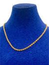 18k Real Gold Rope Chain 1 - Embellish Gold