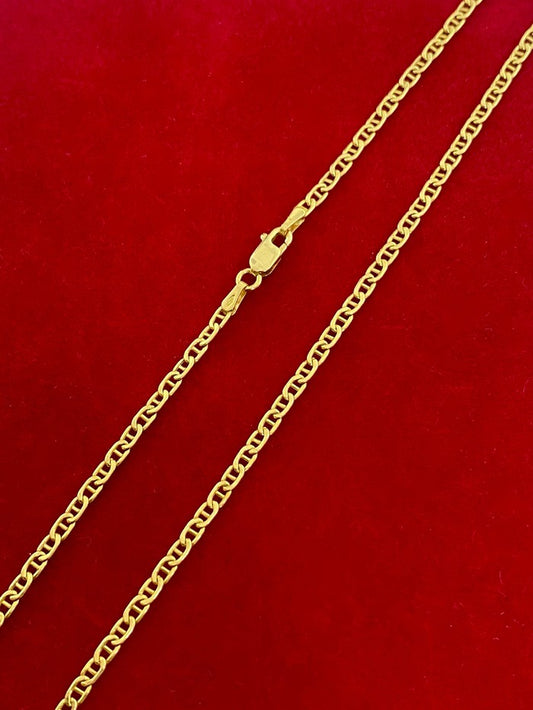 18k Real Gold Elegant chain - Embellish Gold