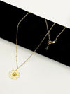 18K Real Gold Canopy flower necklace - Embellish Gold