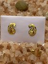 18 Karat Real Gold Earrings1.31