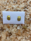 18 Karat Real Gold Earrings 1.32