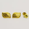 18 Karat Real Gold Earrings 1.24