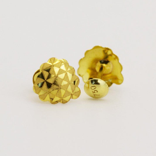 18K Real Gold Earring 1.36 - Embellish Gold