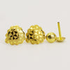 18K Real Gold Earring 1.36