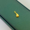 18k Gold Droplet Pendant