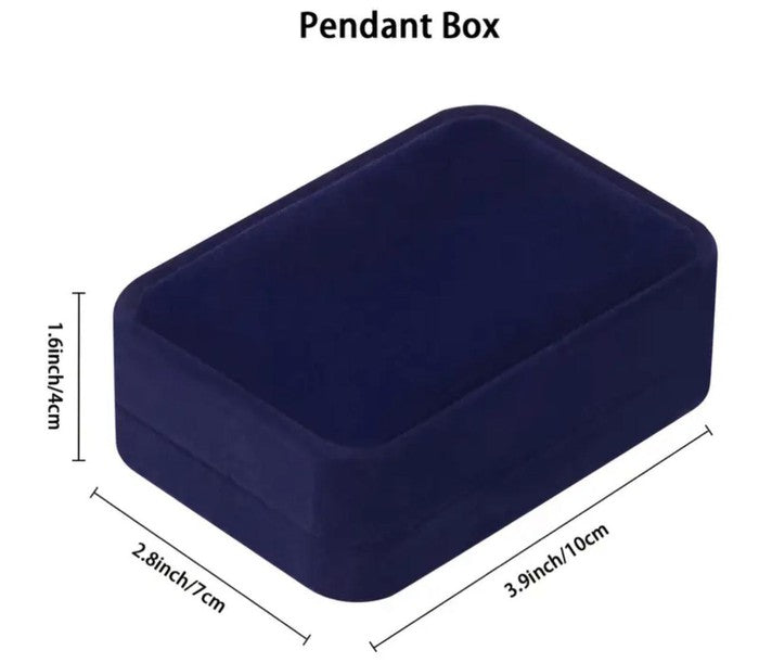 Pendant /Necklace Box - Embellish Gold