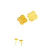 18K Real Gold VC Box Earrings - Embellish Gold