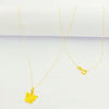 18k Gold Butterfly Necklace