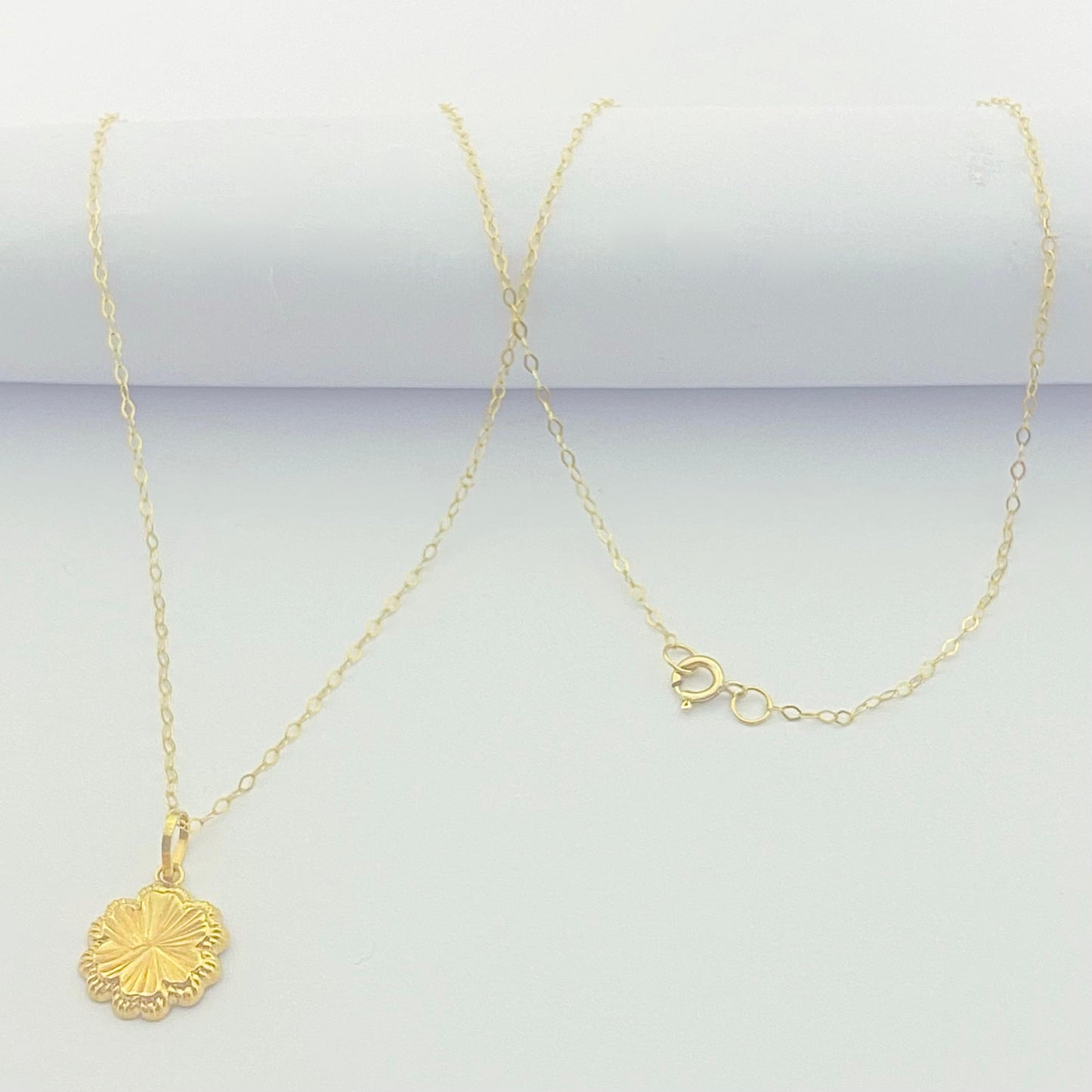 18k Gold CoCo Flower Necklace