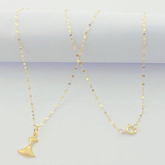 18K Real Gold Tif Necklace - Embellish Gold