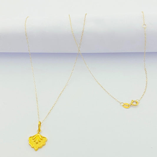 18k Gold Peacock Jewelry Set