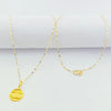 18k Gold CC Necklace
