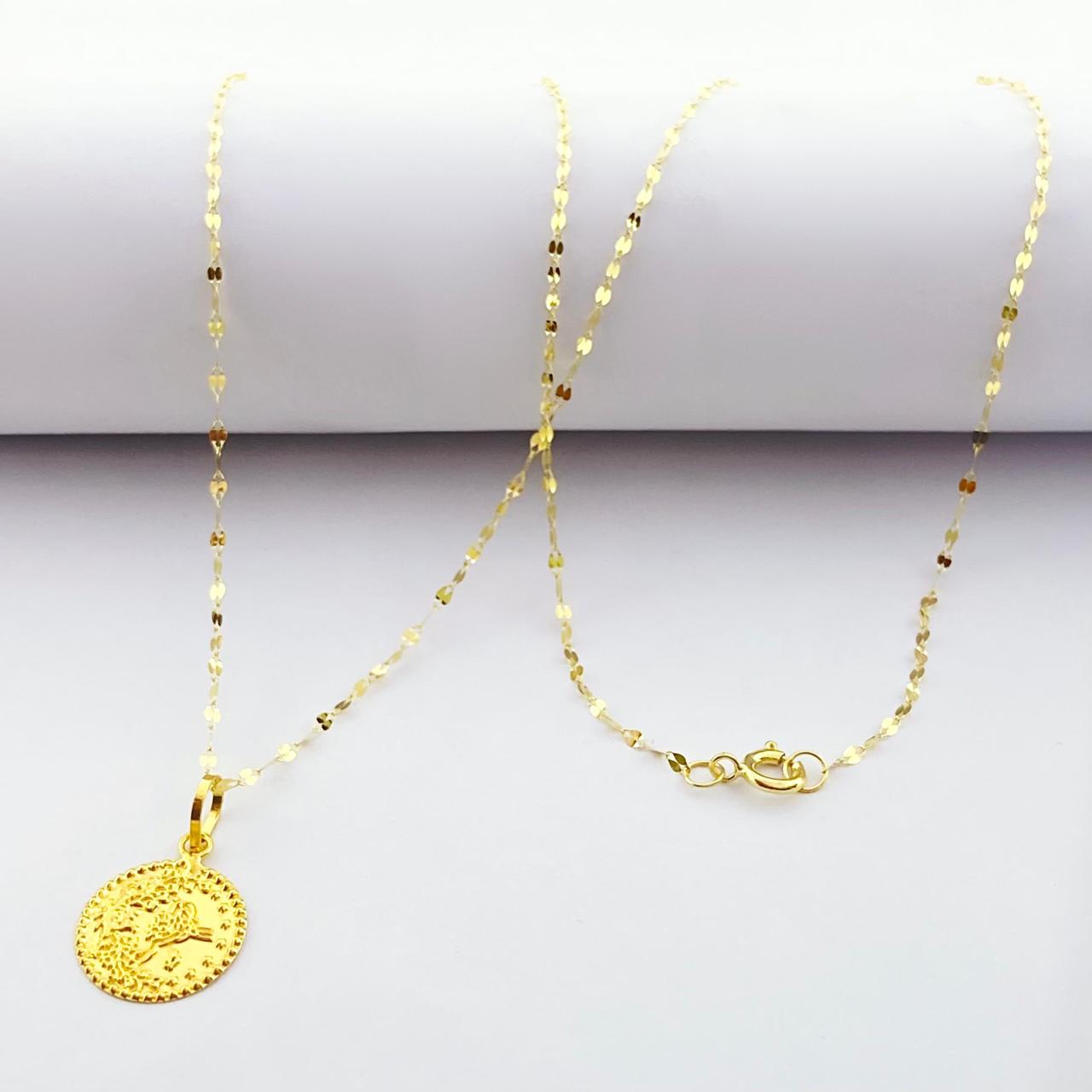 18k Gold Life of tree Necklace