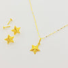18k Gold Super Star Jewelry Set