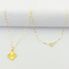 18k Gold VC dot Necklace