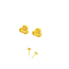 18K Real Gold Love Knot Earrings - Embellish Gold