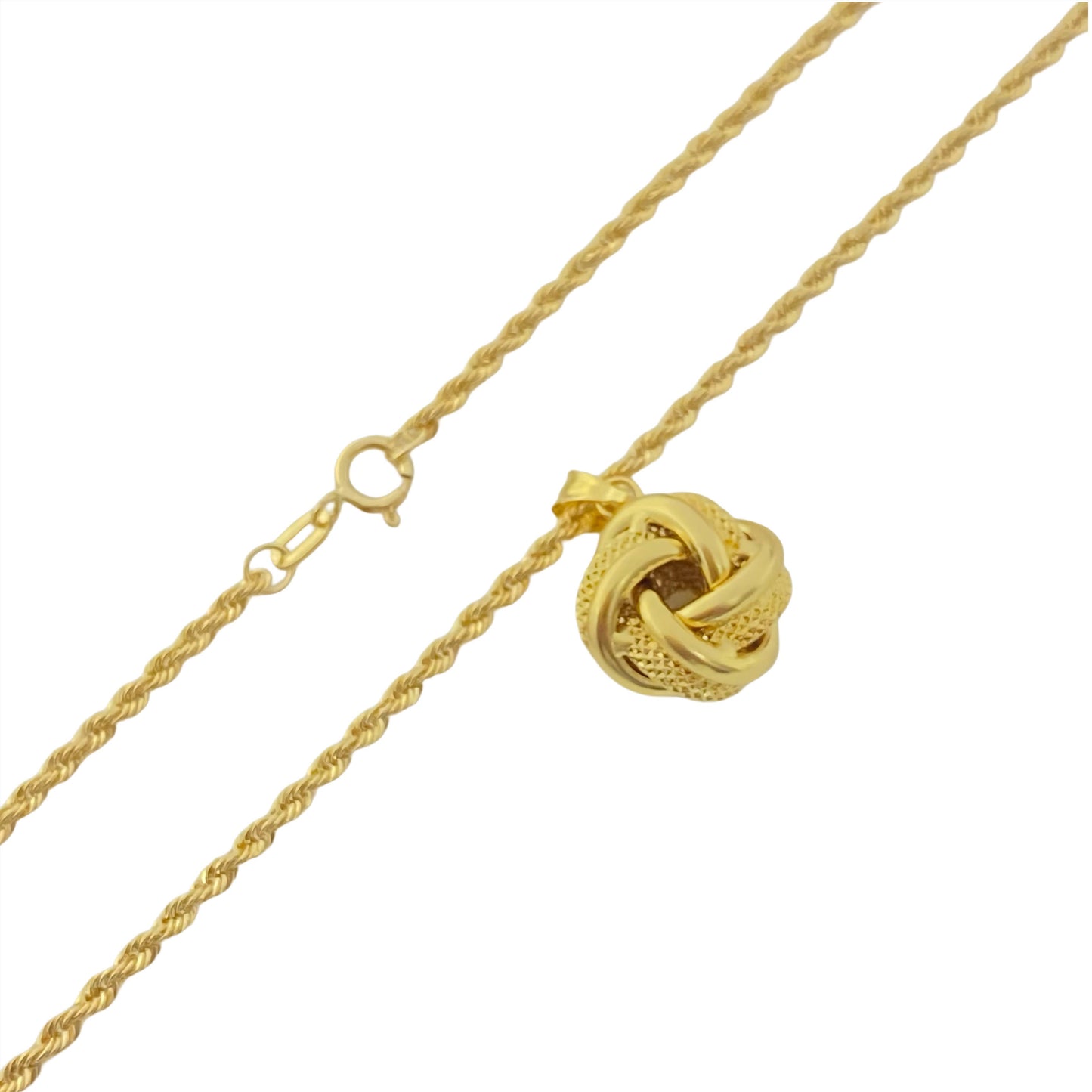 18k Gold Glistening Necklace