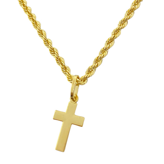 18k Gold Shimmering Necklace